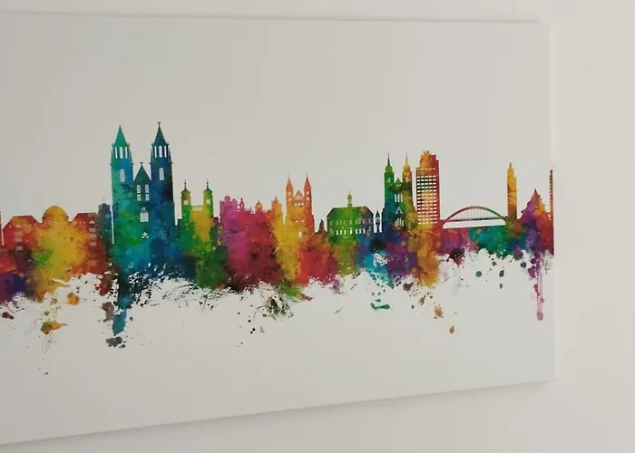 In Magdeburg-salbke Mit Balkon Und Wifi